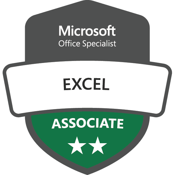 Microsoft Excel Associate 365 Badge