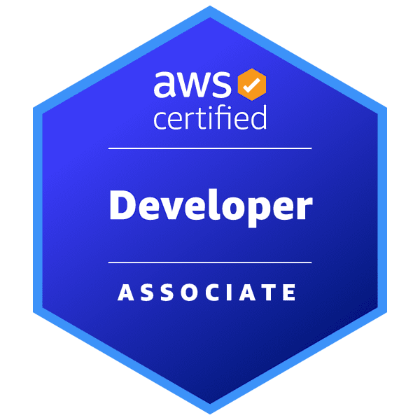 AWS Certified Developer Associate badge