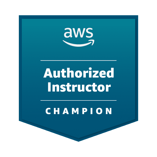 AWS Authorized Instructor Champion badge